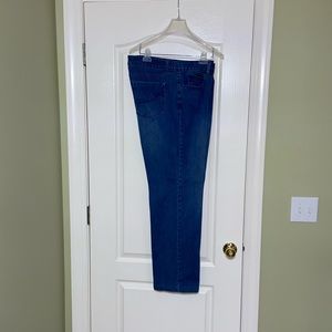 Soft Surroundings Tall Classic Straight Leg Jeans.      Size 18 Tall